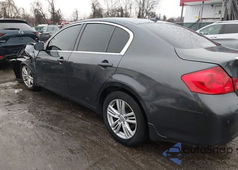 2012 Infiniti G37X z USA, uszkodzony, nr VIN JN1CV6AR2CM670616